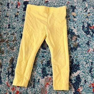 Tea Collection Yellow Leggings